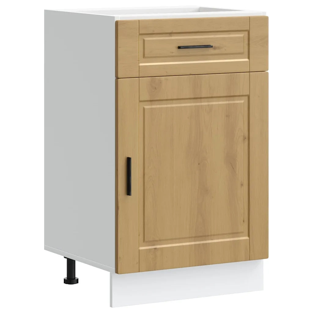 vidaXL Base da Cucina Porto Rovere Artigianale Legno Multistrato