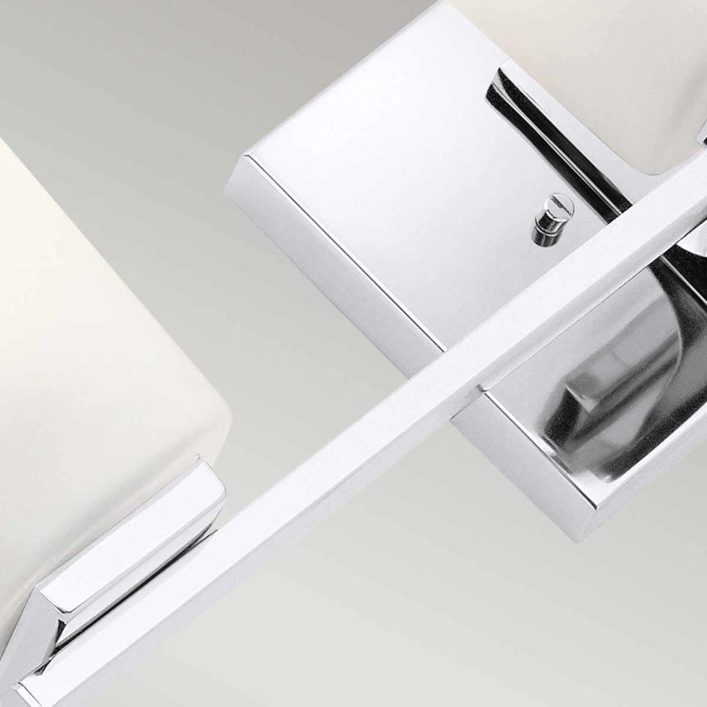 Applique bagno Kichler Roehm cromo 3 luci G9 LED 3000K