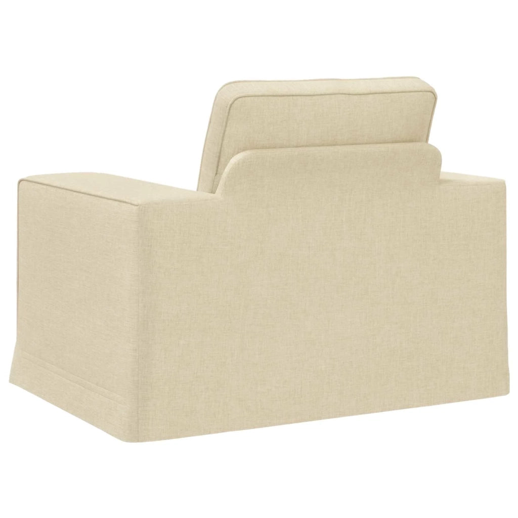 Divano Crema 103 x 80 x 82 cm Tessuto