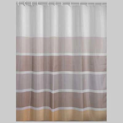 TENDA DOCCIA IN POLIESTERE 'SPIAGGIA' 240x200 cm - Beige/Marrone - GEDY