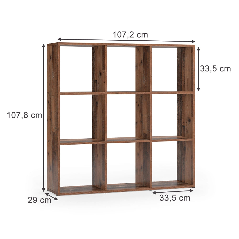 Vicco Scaffale Legno antico 104 x 108 cm