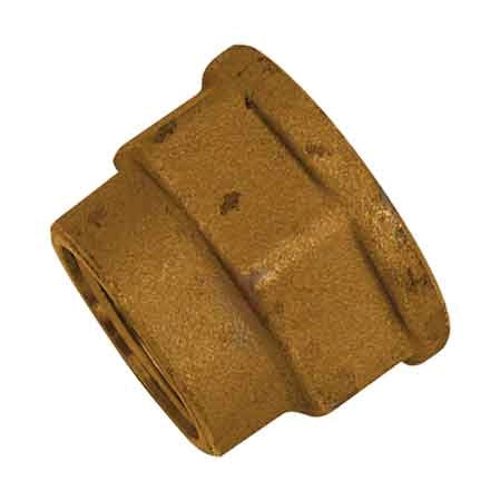 MANICOTTO RIDOTTO FEMMINA/FEMMINA OTTONE GIALLO 1x3/4 - MADE IN ITALY