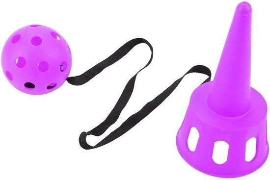 Palle da lancio e raccolta per esterno - giocattoli per bambini e genitori - blu scuro