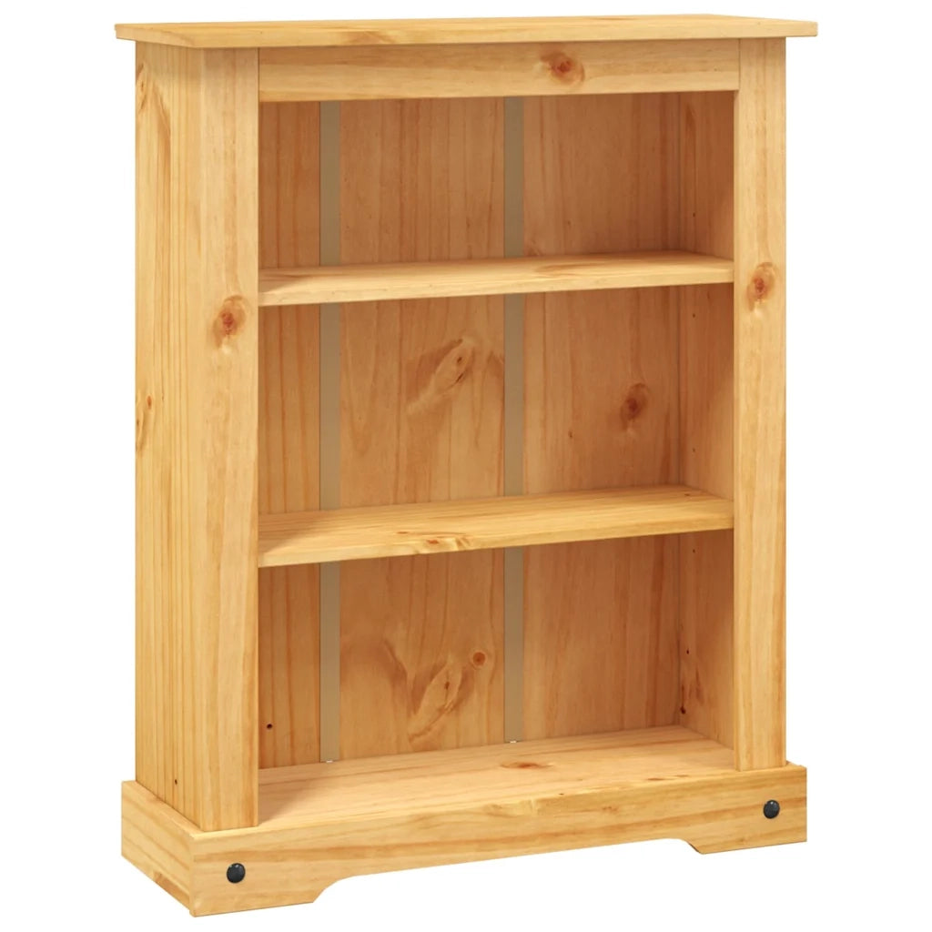 Libreria a 3 Ripiani Pino Messicano Corona Range 81x29x100 cm cod mxl 13121