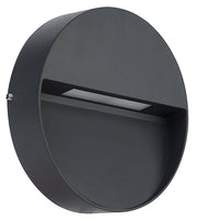 Odo Applique Led Tondo Grigio 3W 4000K - Bellotti