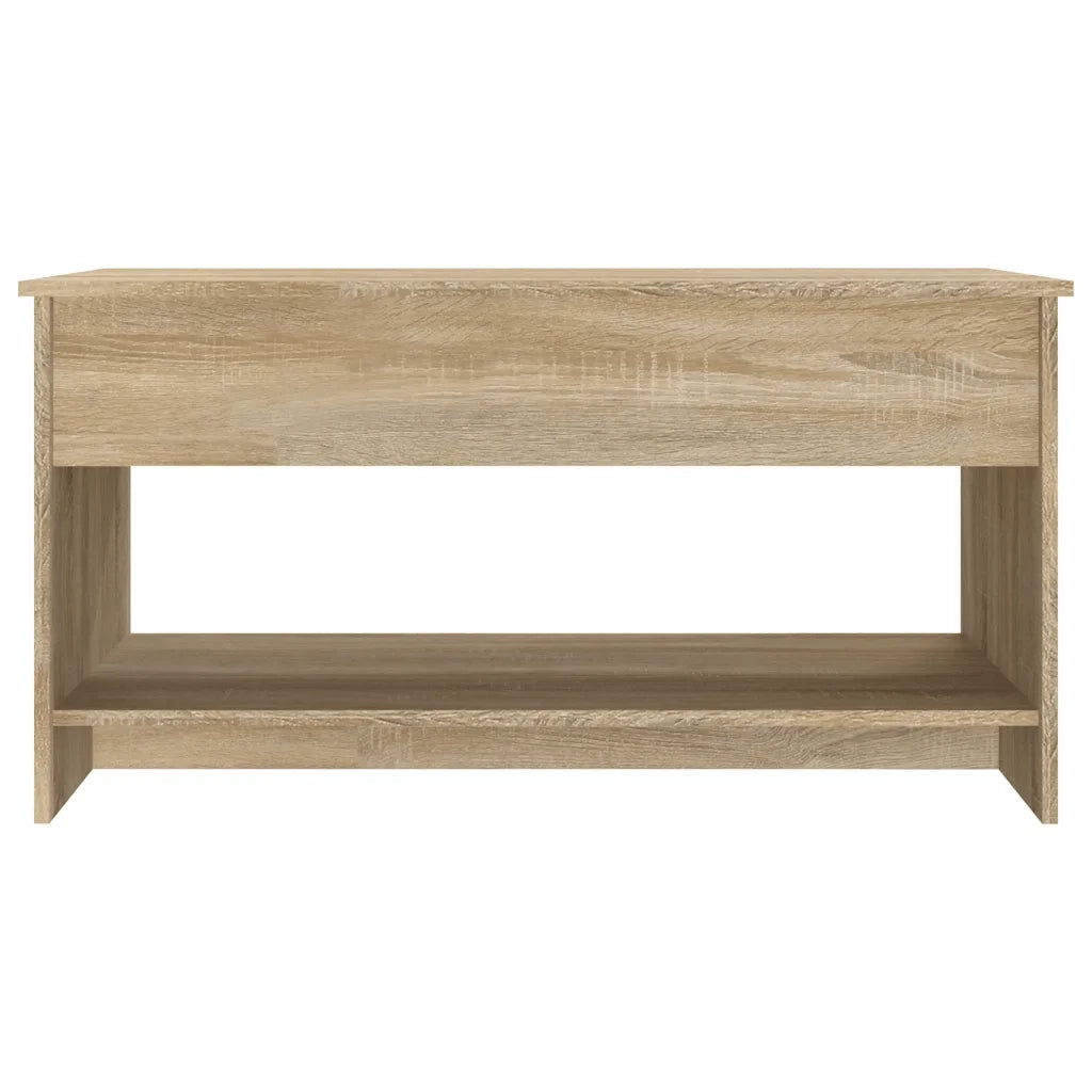 Tavolino salotto | Tavolino da caff¨¨ | Tavolino da Soggiorno Rovere Sonoma 102x50x52,5 cm Legno Multistrato