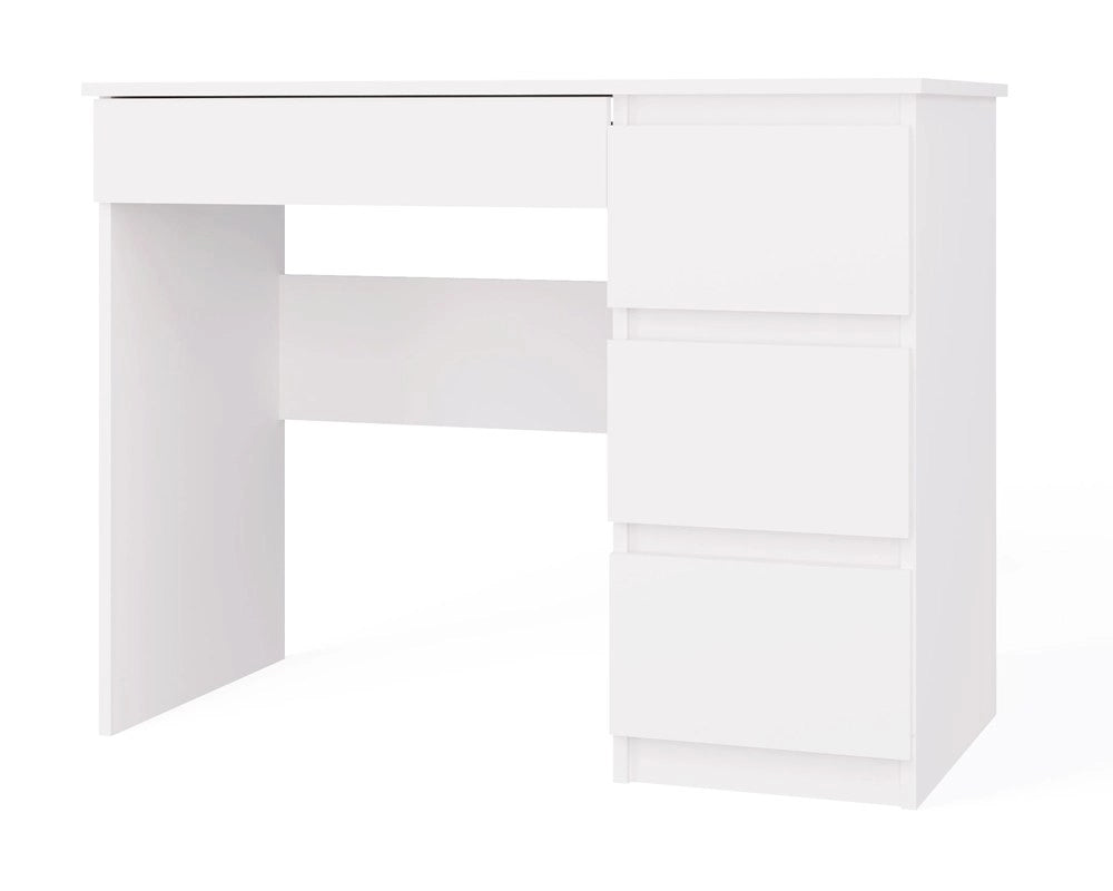 Scrivania MIJAS destro bianco per ufficio e studio