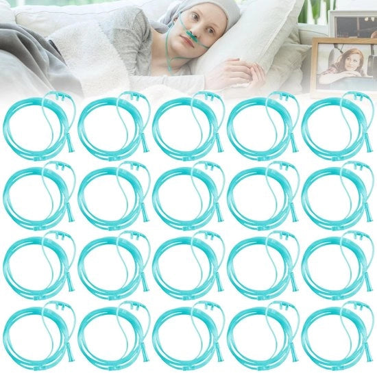 Dispositivo di Ademtherapie - Apparecchio di Inalazione - Sonda di Ossigeno - Lunghezza 300 cm - Design da Sostituire