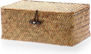 Organizzatore per bagno quadrato con coperchio - decorazione per tavolo o mobile