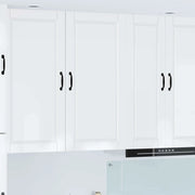 Mobile da cucina con lo scaffale-Armadio da cucina Bianco Lucido 50 x 31 x 100 cm 197660