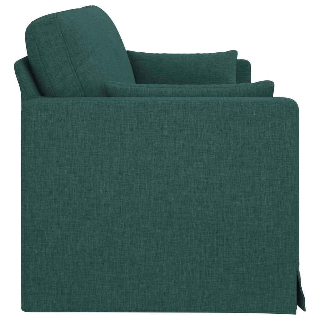 Divano | Divano da soggiorno | Sofa Verde Scuro 198 x 78 x 80 cm Tessuto