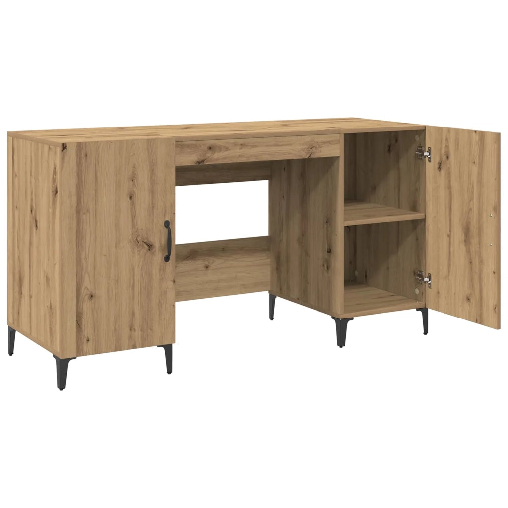 Scrivania Rovere Artigianale 140 x 50 x 75 cm Legno multistrato 8004203