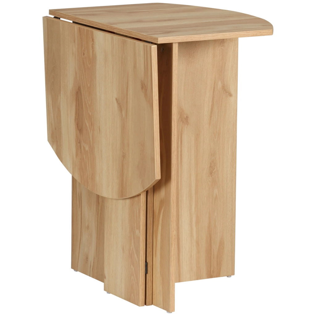 TAVOLO DA PRANZO PIEGHEVOLE SALVASPAZIO IN LEGNO 90X60X74CM QUERCIA