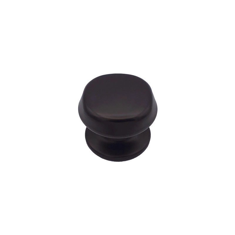 Pomolo fisso per porta SAGUATTI 172/70IB in alluminio marrone opaco