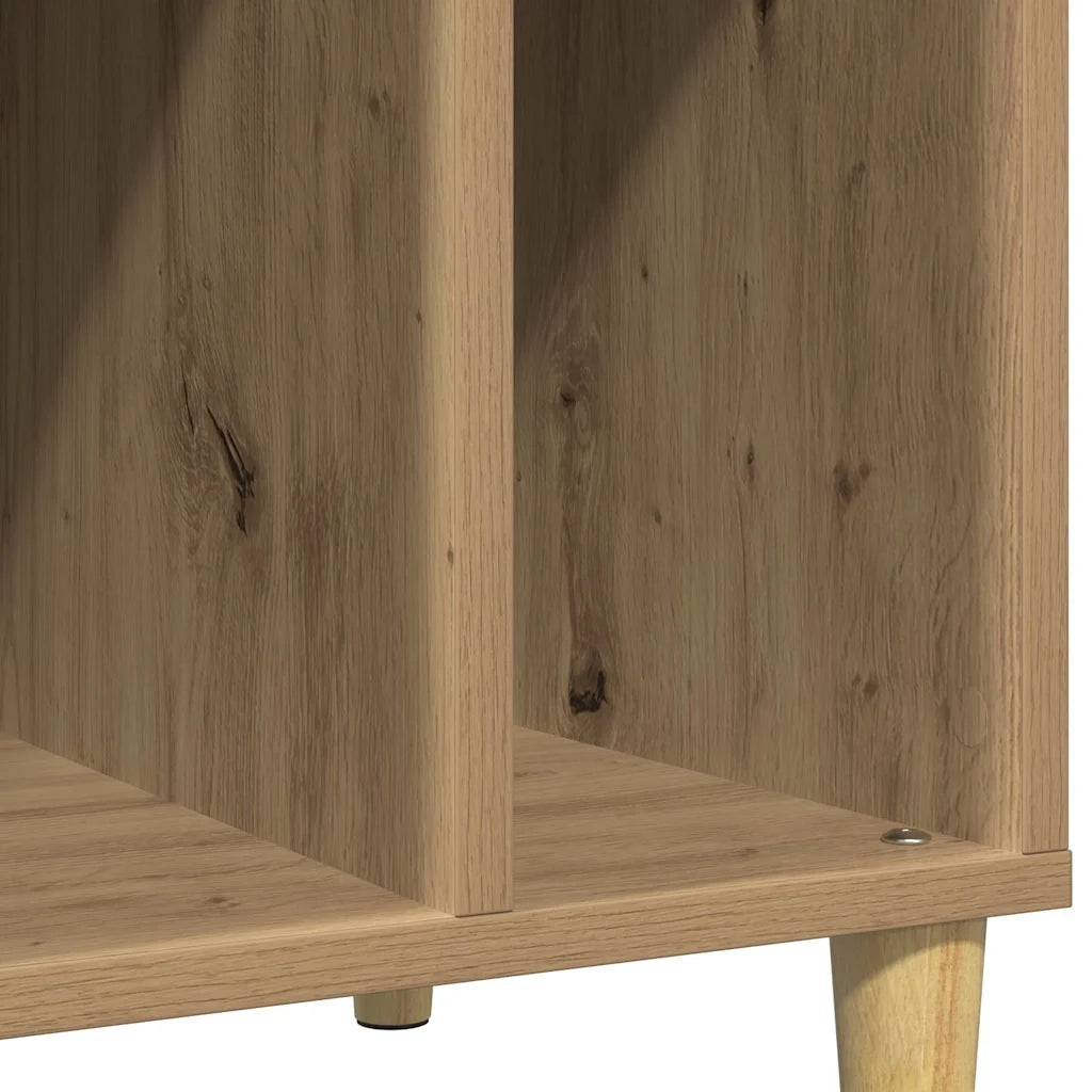 Mobile Porta Dischi Rovere Artigianale 100x38x48 cm Multistrato CFW9530718