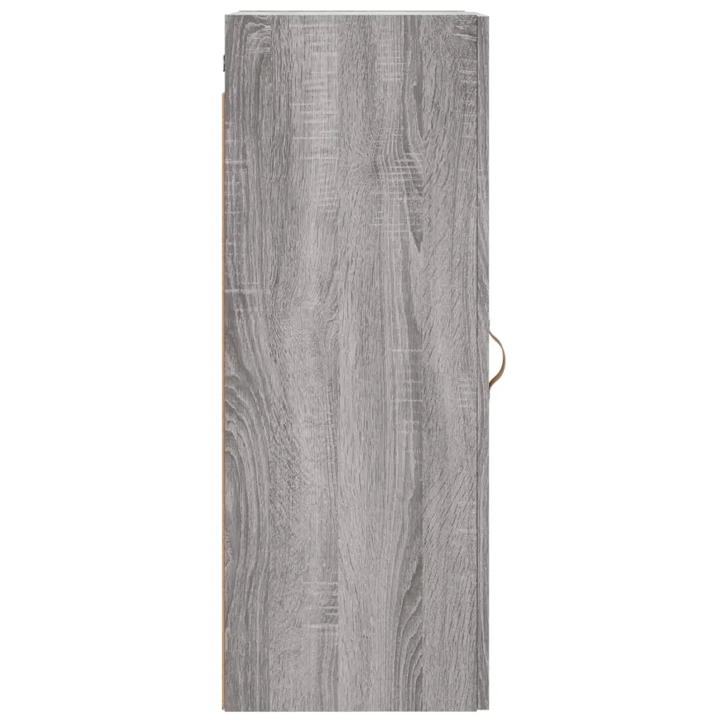 Mobile a Parete Grigio Sonoma 34,5x34x90 cm 828834