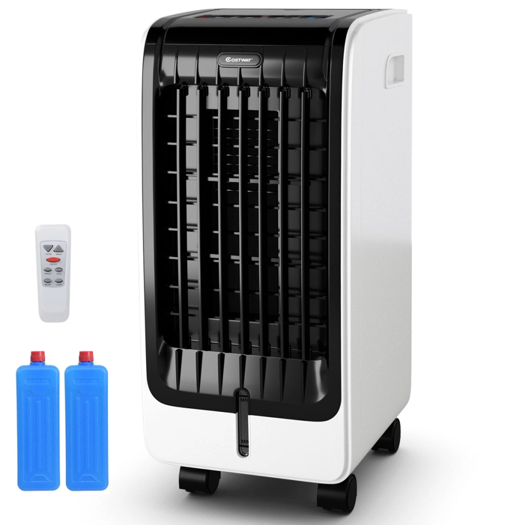 Ventilatore portatile con 3 velocit¨¤, Ventilatore con schermo LCD telecomando e funzione timer