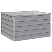 Letto rialzato da giardino Grigio 100 x 80 x 55 cm 8006387