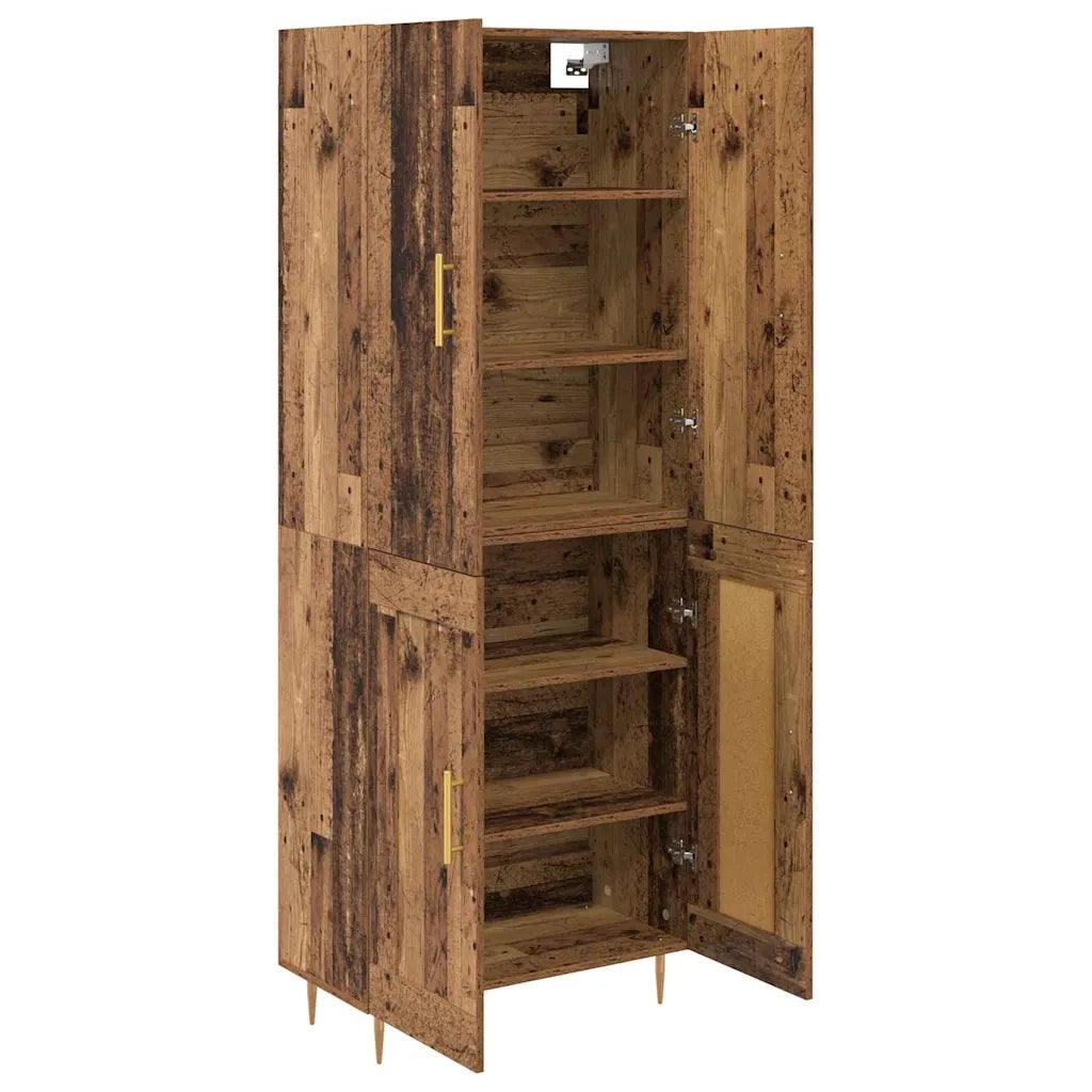 Credenza Legno vecchio 69,5 x 34 x 180 cm Legno multistrato