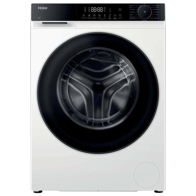 Haier lavatrice carica frontale 11 kg, 1400 giri, classe A, Wi-Fi, vapore, AI PowerDrive, bianco, HW110-BP14357UIT