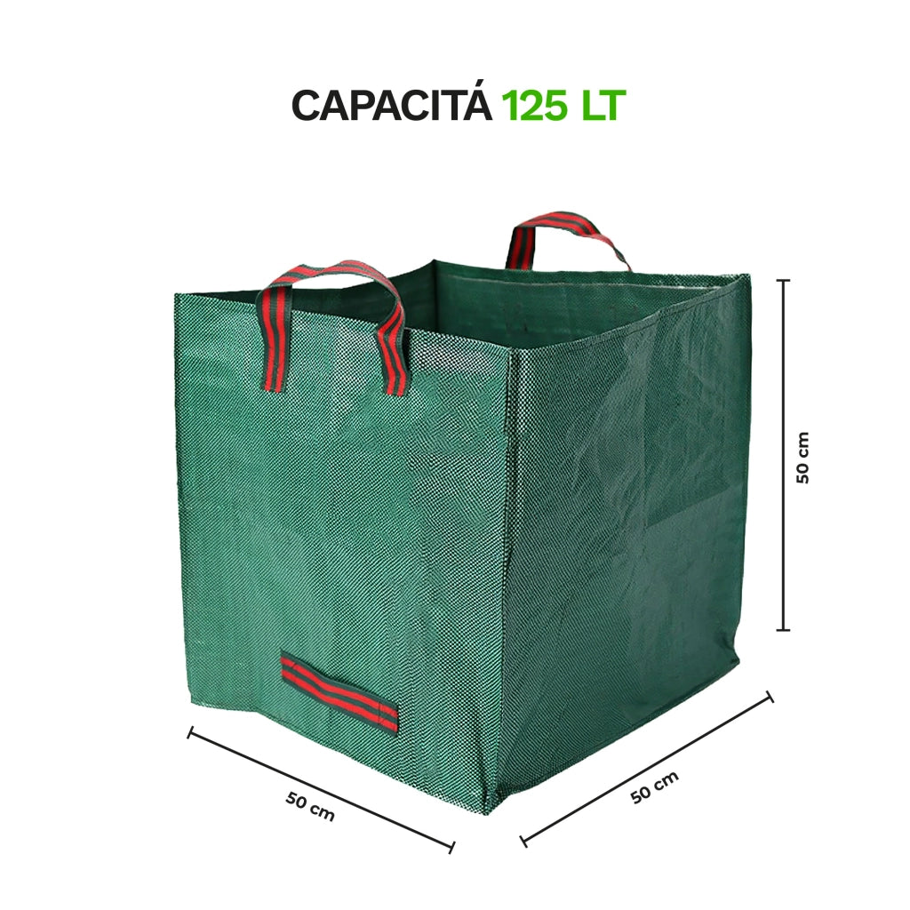 Sacchi Immondizia Organici Biodegradabili Per Umido Compostabili Sacchetti Spazzatura Antigoccia 30/110 litri Piccoli O Grandi XXL Rifiuti Robusti Forti Sacco Rifiuti  125 Litri