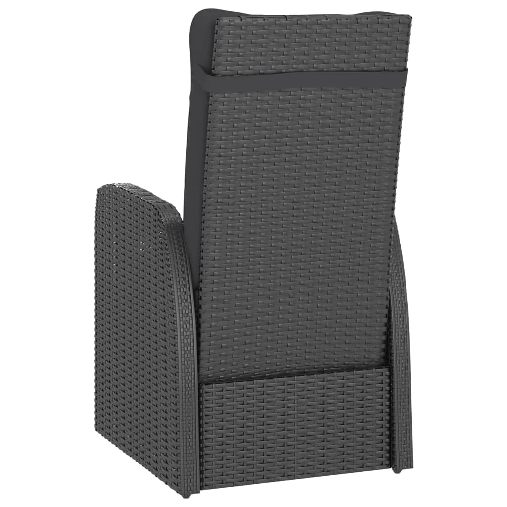 Set da pranzo per mobili da giardino Mobili da esterno 11 pezzi con cuscini in resina intrecciata 02_0014217