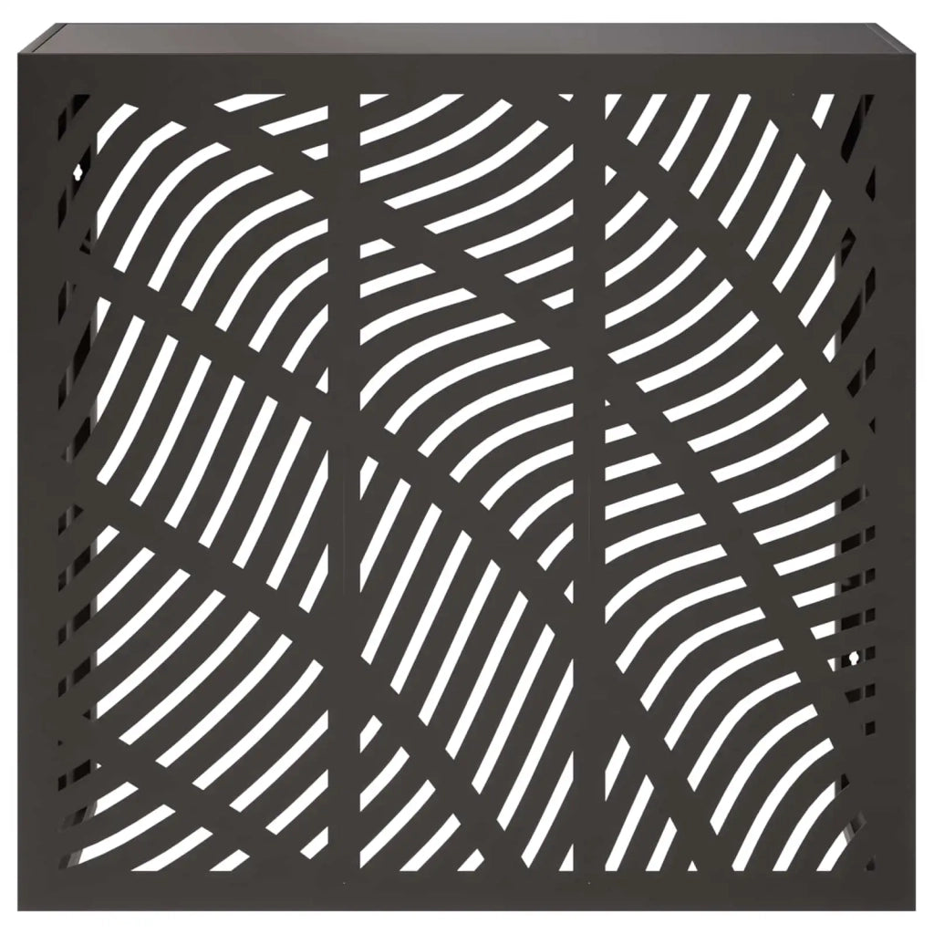Copertura per condizionatore d'aria Nero 110 x 50 x 105 cm 8014115