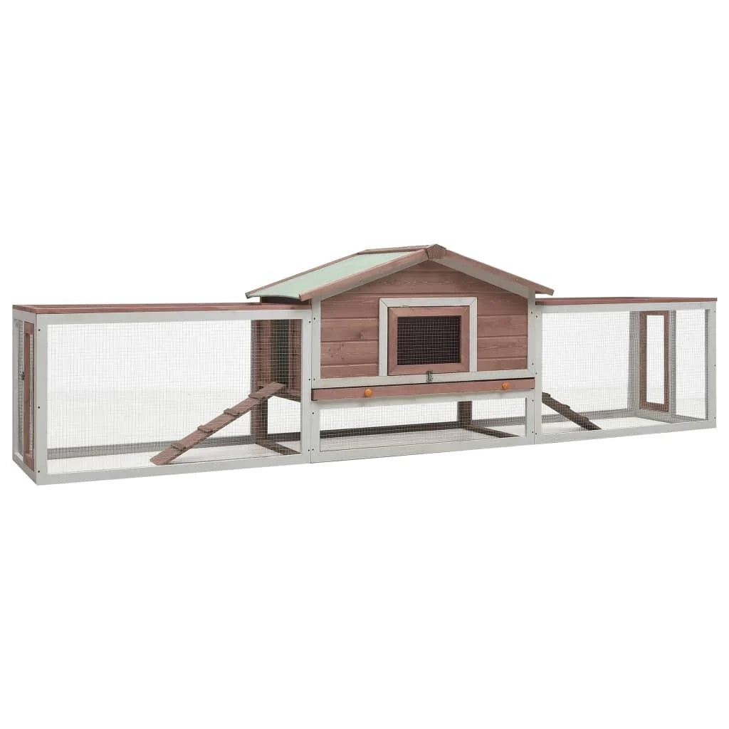 Gabbia/contenitore in stile moka 303 x 60 x 86 cm pino massiccio e abete 02_0000611