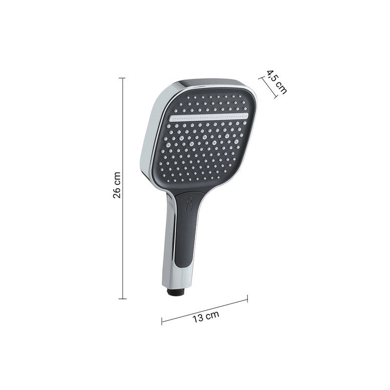 Doccetta 3 getti Top 06 cromo 26 x 13 x 4,5 cm