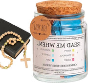 Pentole in Vetro con Versetti Biblici Colorati - Vaschetta Sacra Multifunzionale per Emozioni e Sentimenti.