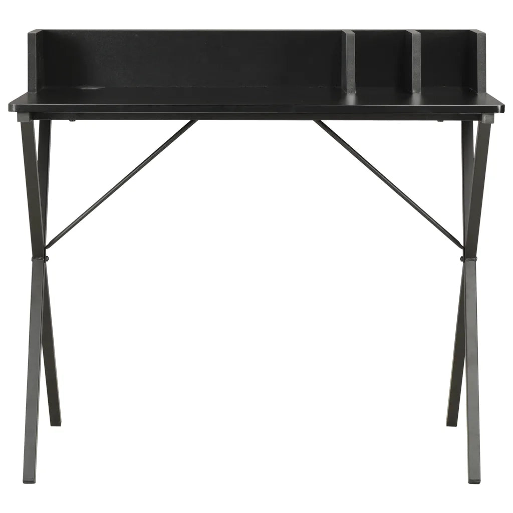 Scrivania Nera 80x50x84 cm 20276