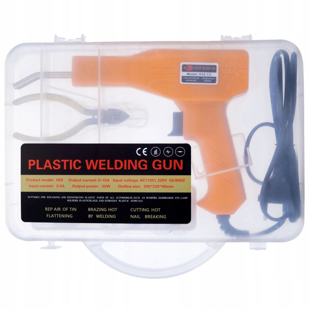 Saldatore Blue Lark 80W BL80W + Graffettatrice per Plastica Set – Versatilità e Sicurezza | 220-240V, 600°C