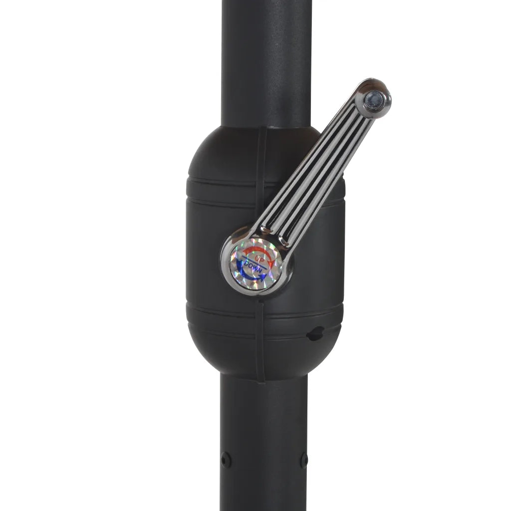 Ombrellone da Esterni con Palo in Alluminio 460x270 cm Verde