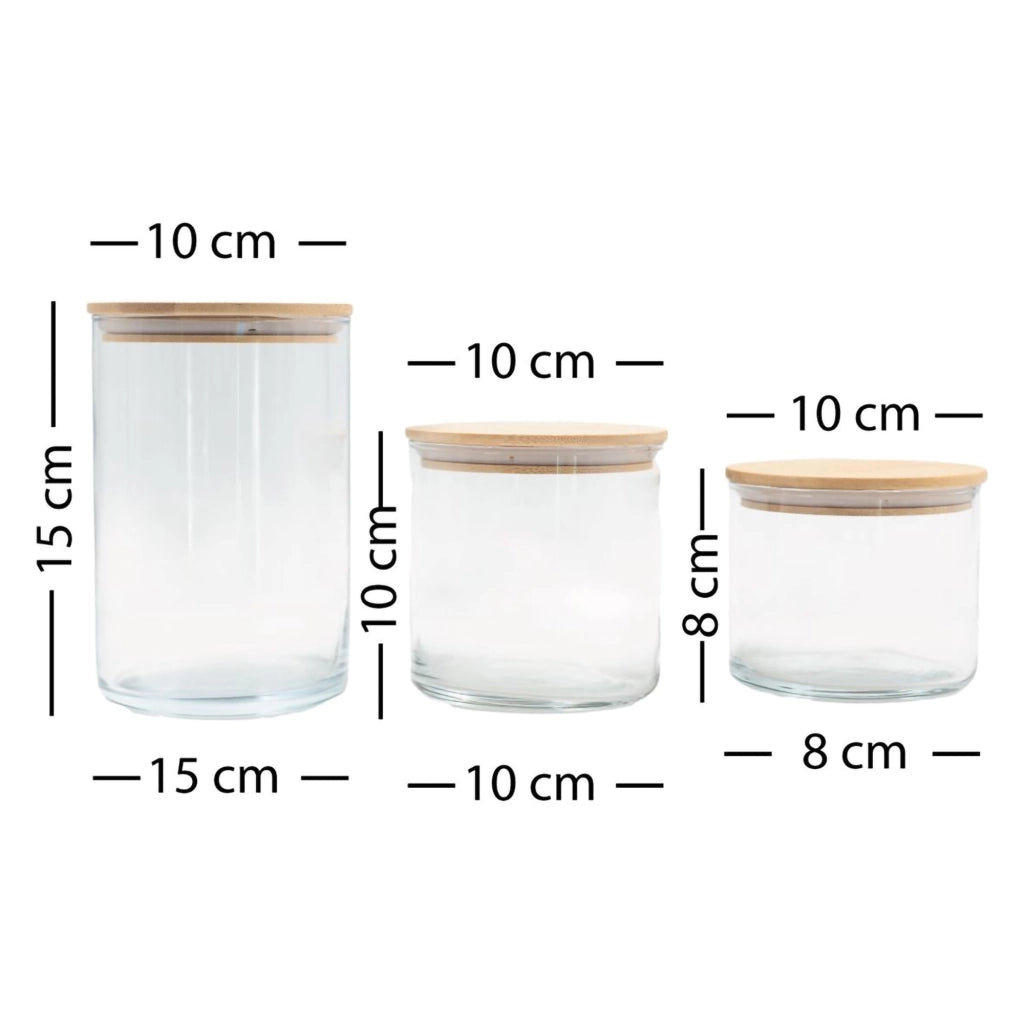 Nezara, set Contenitori set da 3, Bianco