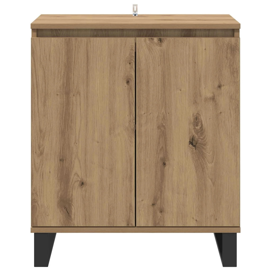 Credenza | Madia | Buffet da pranzo | Armadio da pranzo Rovere artigianale 60 x 35 x 70 cm Legno multistrato