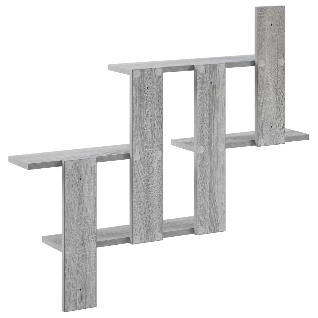 Scaffale da parete Sonoma grigio 85 x 13,5 x 73,5 cm 8020342