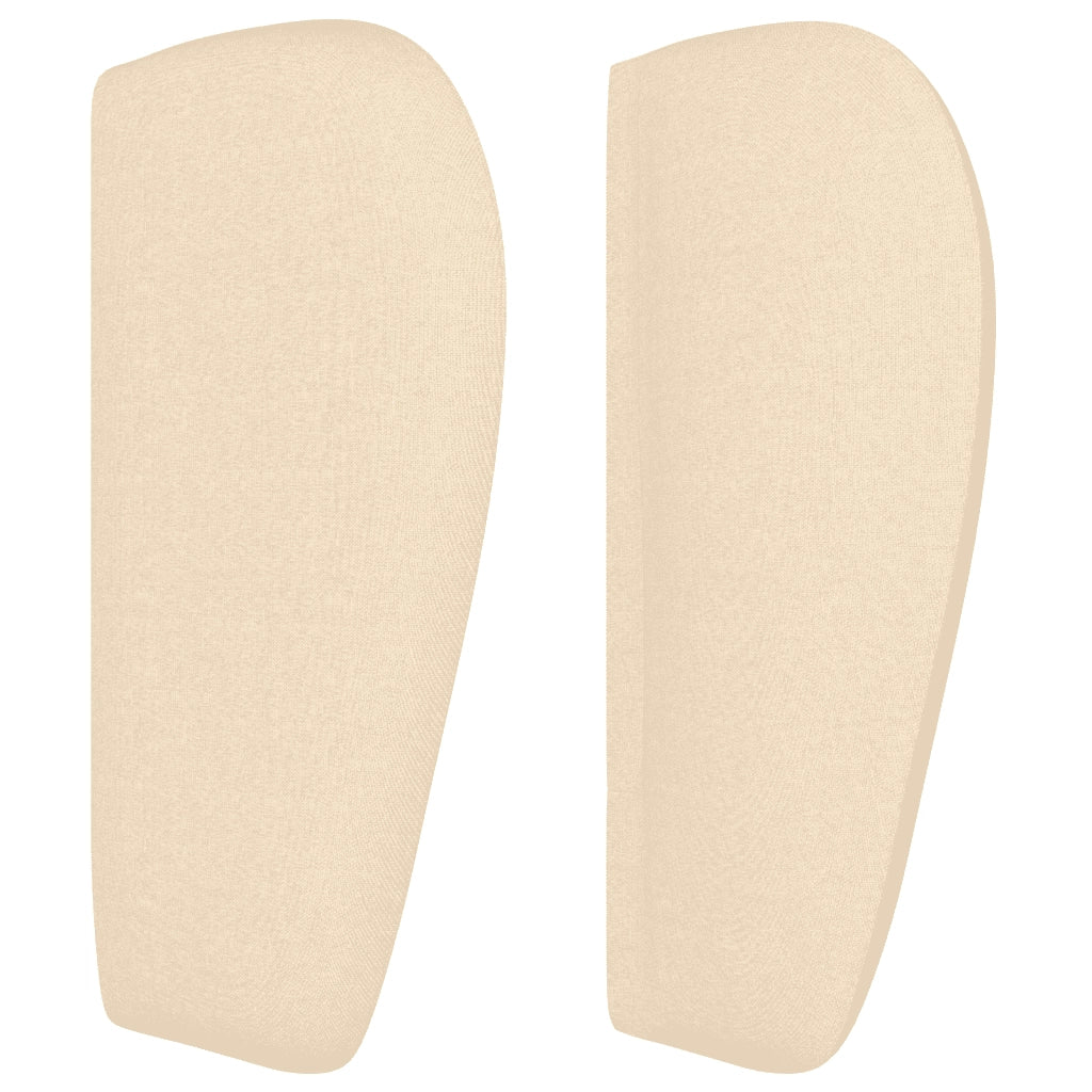 Giroletto a Molle con Materasso Crema 140x19 cm in Tessuto 3126802