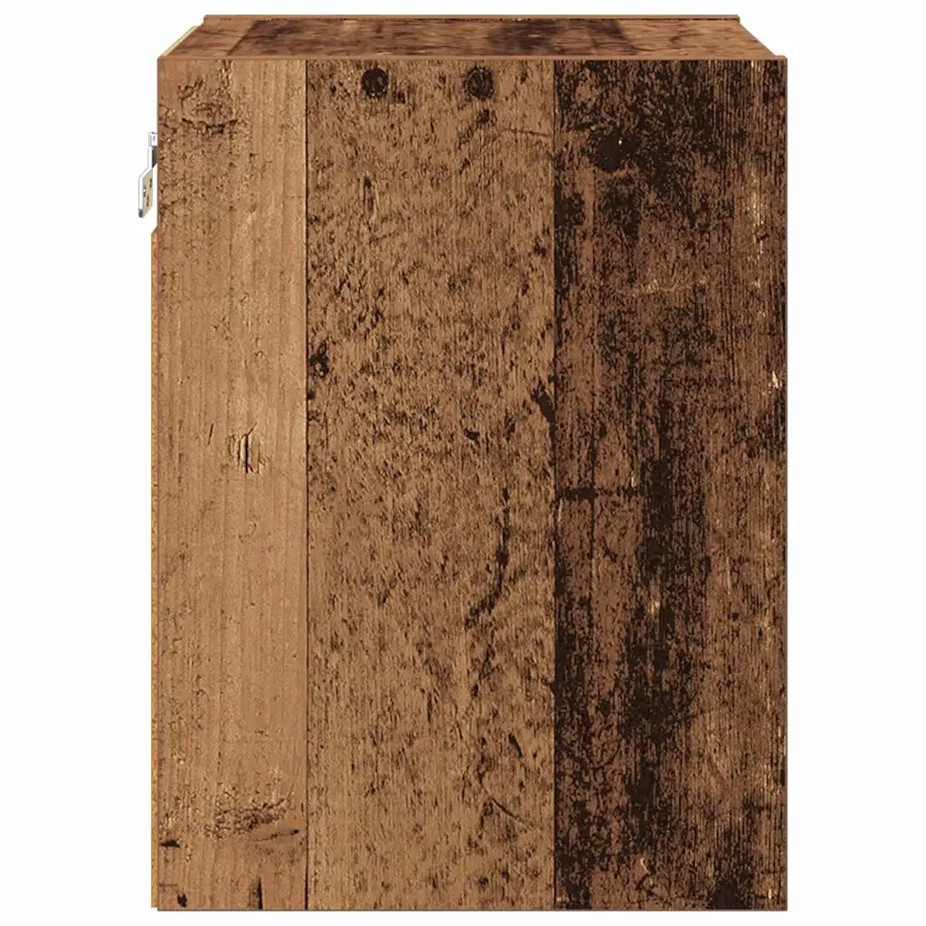 Armadio pensile Legno vecchio 30 x 29,5 x 40 cm