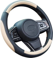 Stiratore per auto - stiratore in pelle, stiratore in microfibra universale misura 37-38 cm, morbido, antiscivolo, respirante, beige