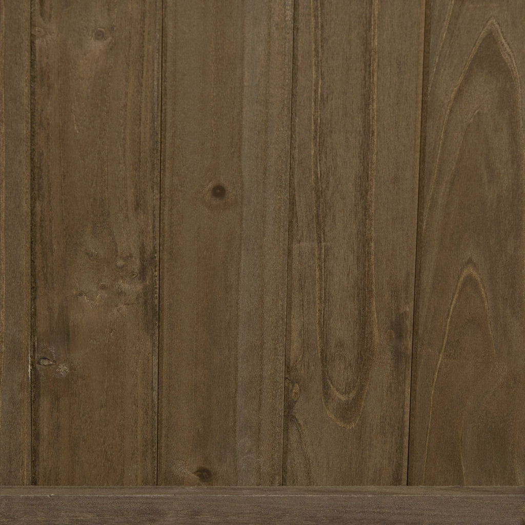 Hochbeet con Spaliera e Copertura ¨C zephmum ¨C Legno 90x45x183 cm Marrone