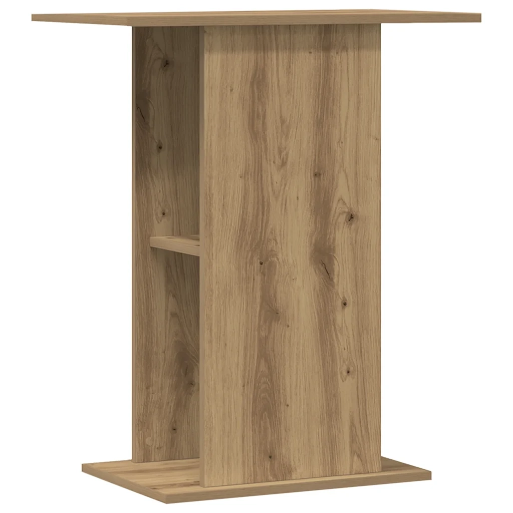 Supporto Acquario Rovere Artigianale 36x60,5x72,5cm Truciolato