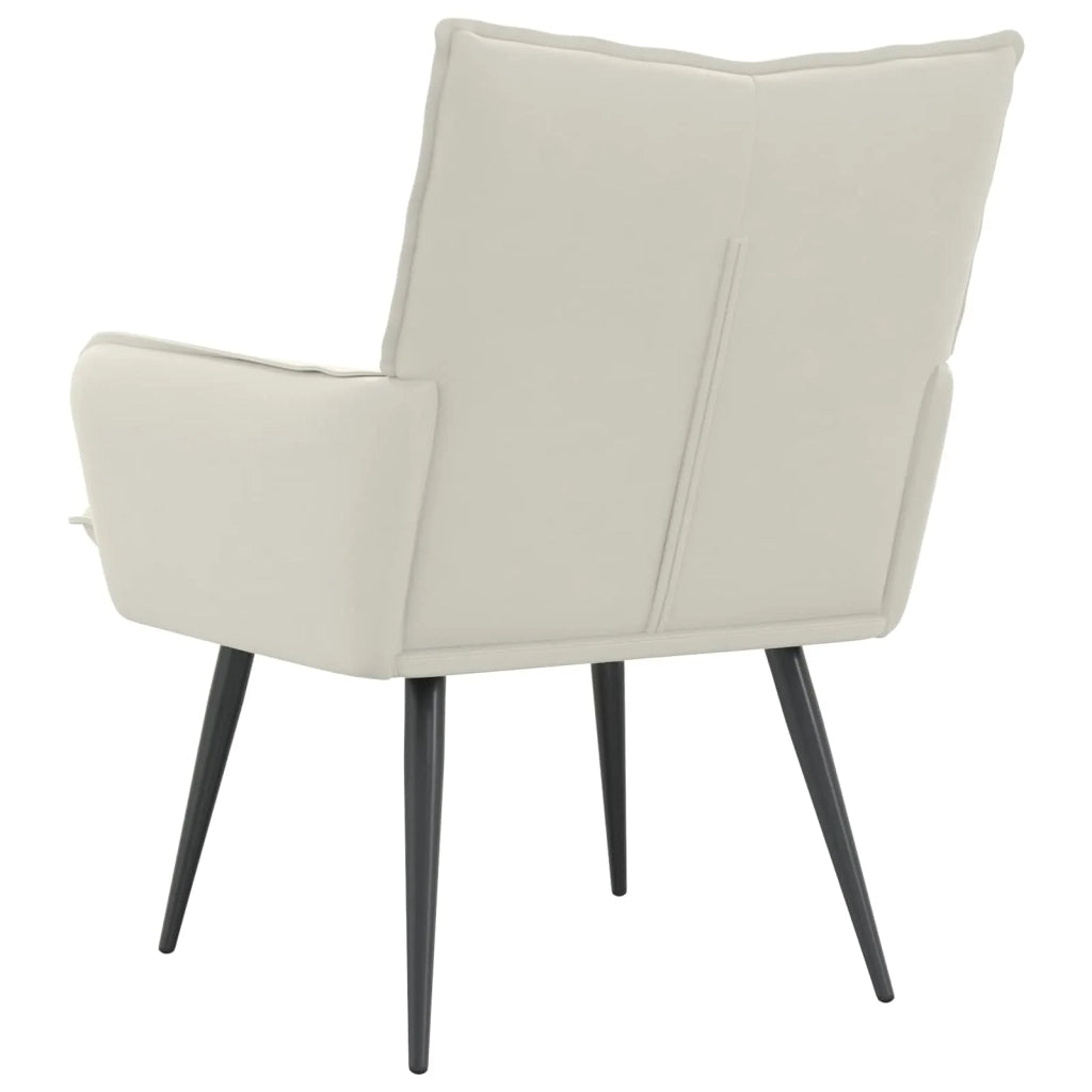 Poltrona Crema Velluto 42047731