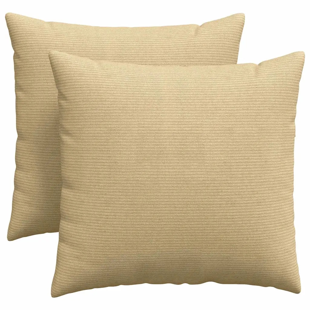 Cuscini da Divano 2 pcs Grigio Verde 45 x 45 cm