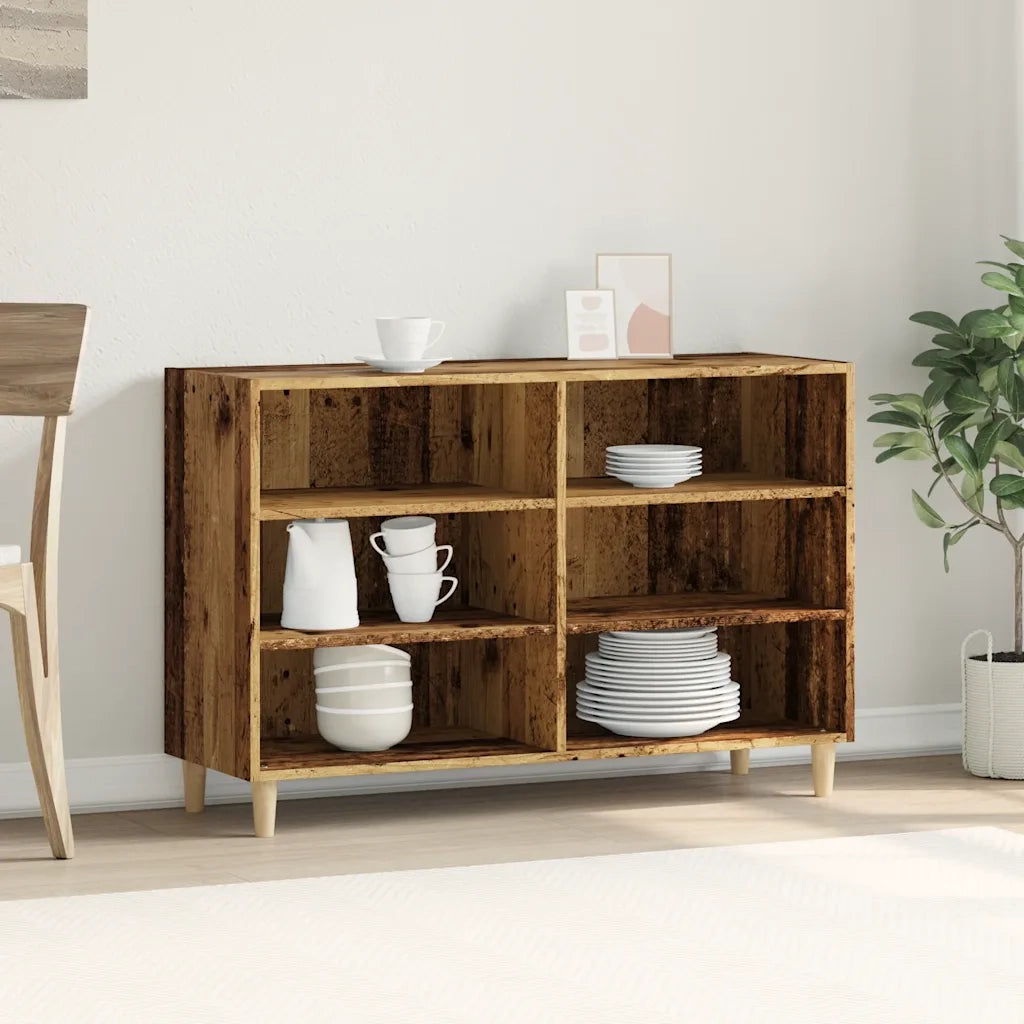 Credenza Legno Antico 103,5x35x70 cm in Truciolato 856450