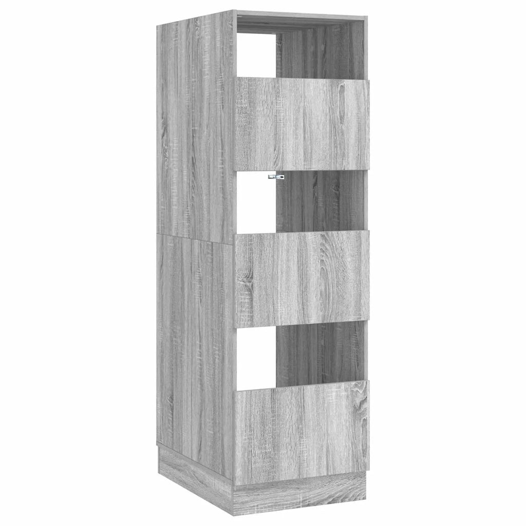 Mobile da lavanderia con porta Grigio Sonoma 50 x 68 x 162 cm 3422797