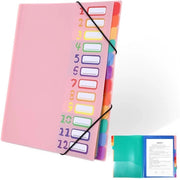 Organizzatore documenti A4 senza macchina per scrivere con tasche per la firma e organizzatore per documenti con compartimenti per dossier e ufficio.