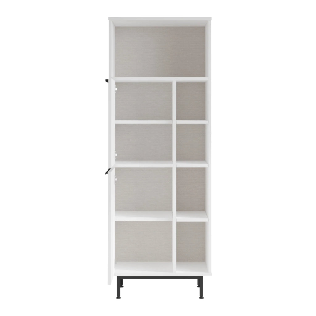 Mobiletto da cucina bianco 162 x 60 x 36 cm 03_0008879