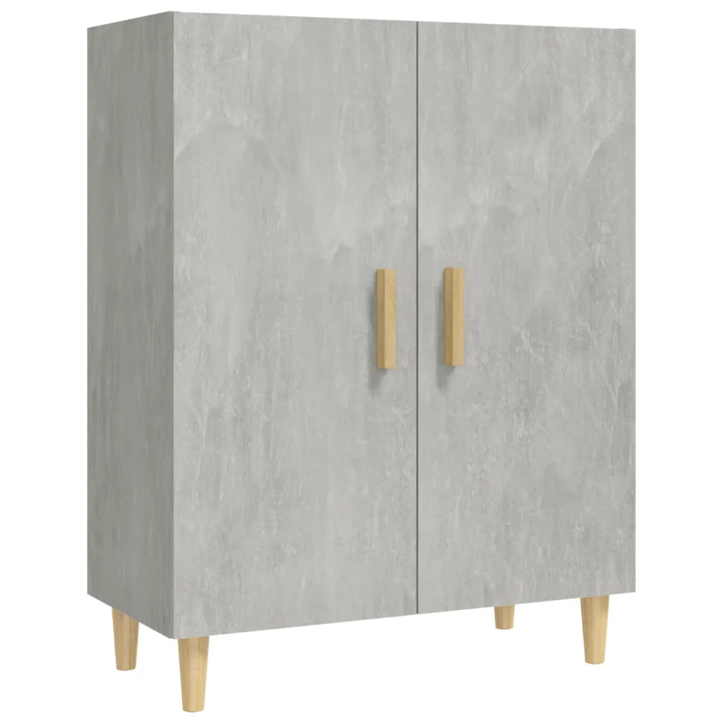 Credenza Grigio Cemento 70x34x90 cm in Legno Multistrato cod mxl 23846