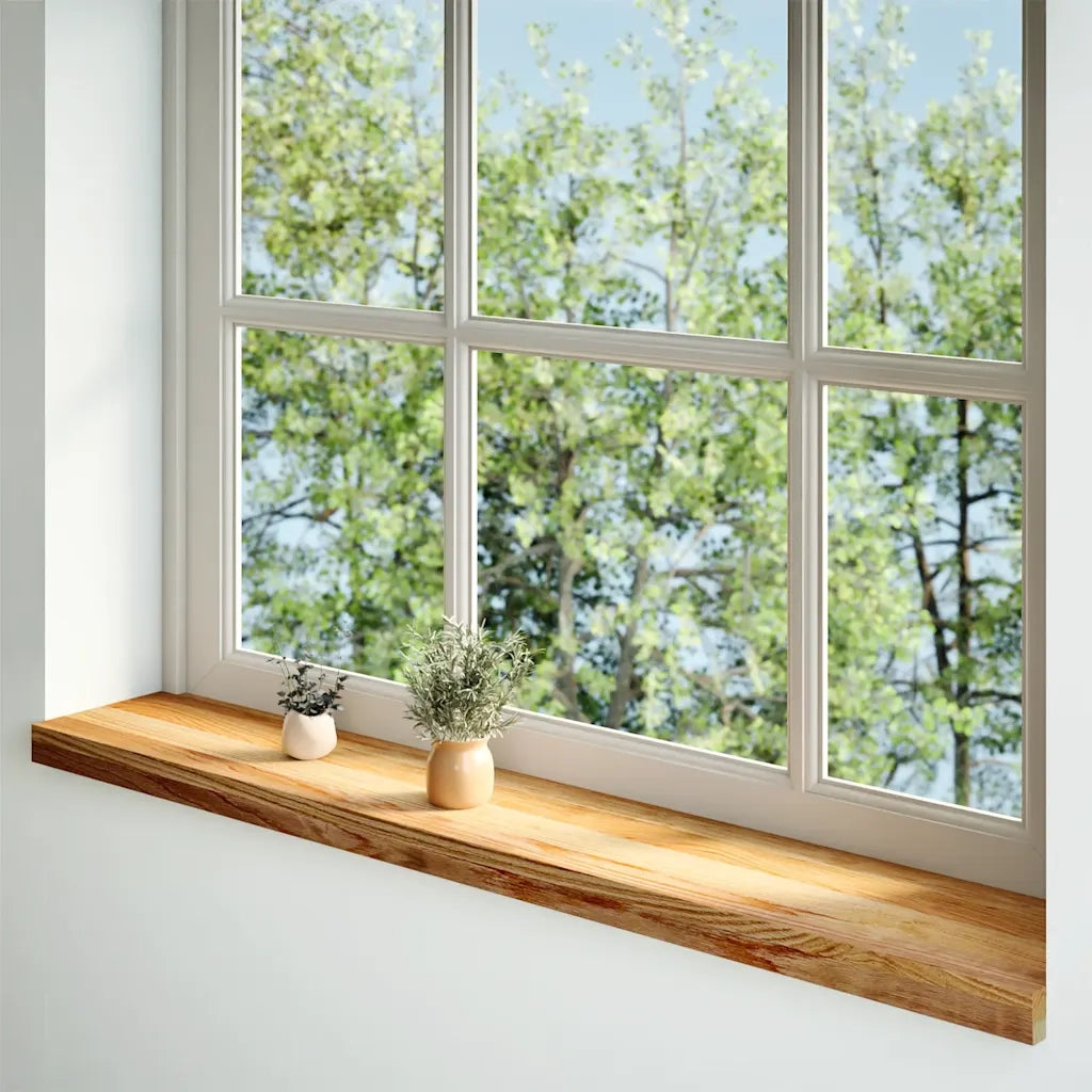 vidaXL Davanzali 2 pz Marrone Chiaro 120x20x2cm Legno Massello Rovere