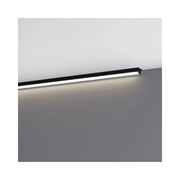 Profilo illuminazione LED bagno Walk 800 mm colore nero opaco